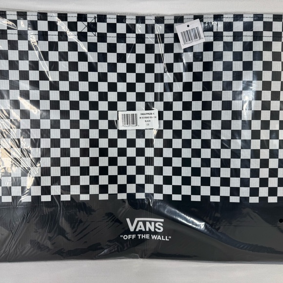 Vans Handbags - Vans Checkered Black and White Reusable Tote bag